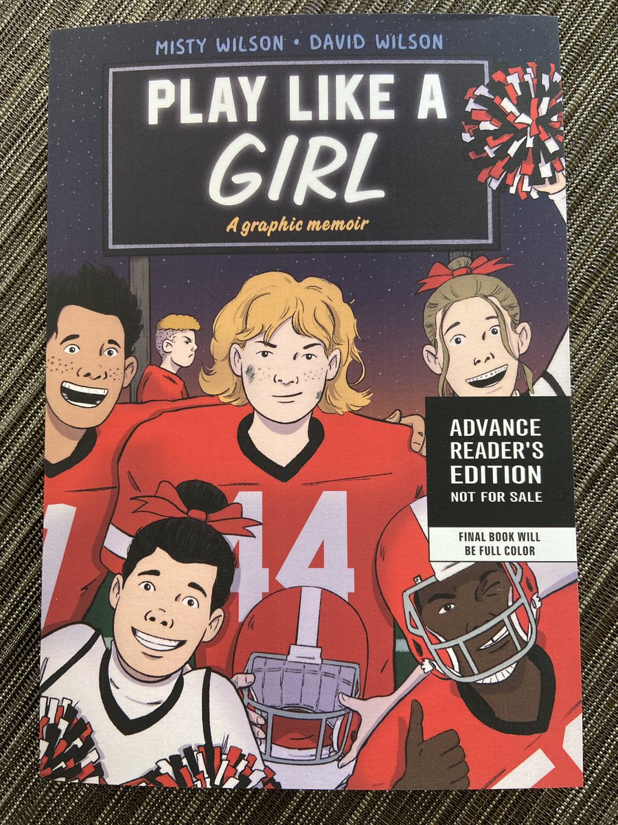Hey #bookposse - check out this latest #bookmail! We are always looking for sport stories with #fiercefemales. Thank you @misty_wilson_ @downpourdw @BalzerandBray 🏈🏈🏈