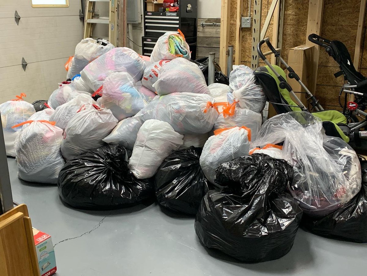 RiddicksRide's tweet photo. We are up to 154 bags so far!! How AMAZING is that?!
Our next collection date is set for April 2nd. 
Thank you to everyone for your continued support ❤️ https://t.co/cn9pId72vJ
