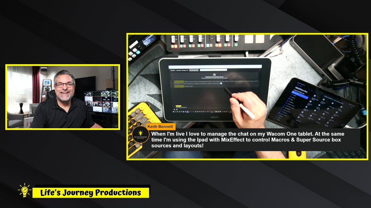 keith51032020's tweet photo. A Wacome One Tablet and MixEffect on an Ipad is the way I roll? Join me Live this Week on YouTube, Tuesday, March 29th 4PM (PST) #MixEffect #Wacom #Wacomeone #livechat #YouTubeKids https://t.co/q54IWlC481
