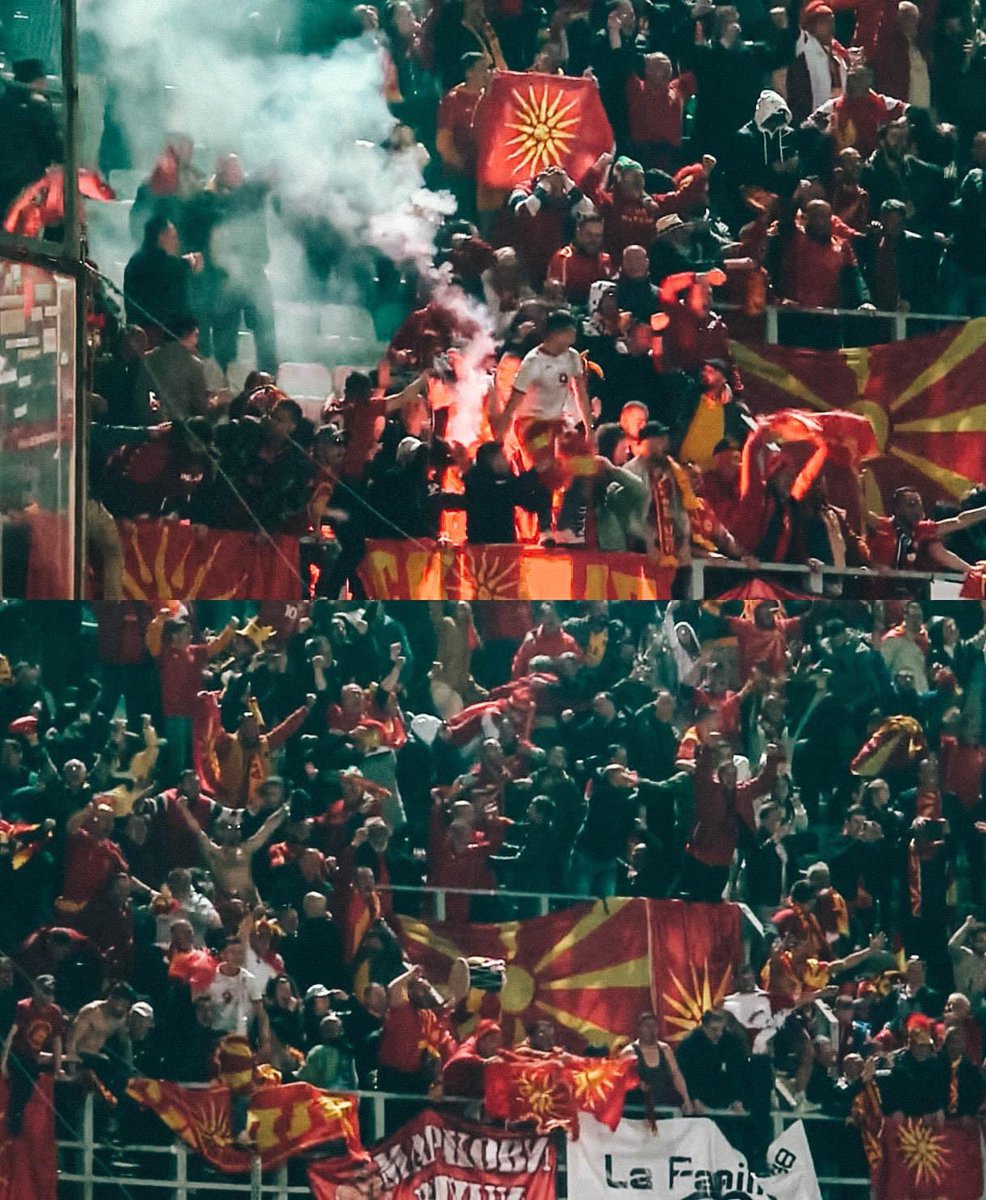 North Macedonia at Italy #WCQ2022