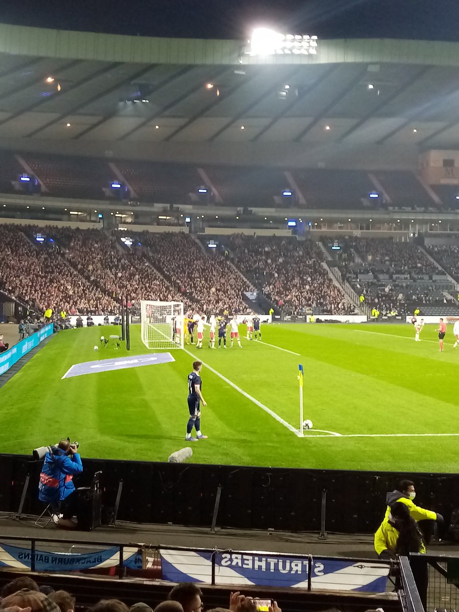 WordsByJRM's tweet photo. Scotland 1-1 Poland.

Not the World Cup playoff versus Ukraine that we were hoping for, but always good to see Steve Clarke's boys in action.

£500,000 raised your UNICEF's Ukraine fund as well. Everyone's a winner. https://t.co/vjKfNhRO85