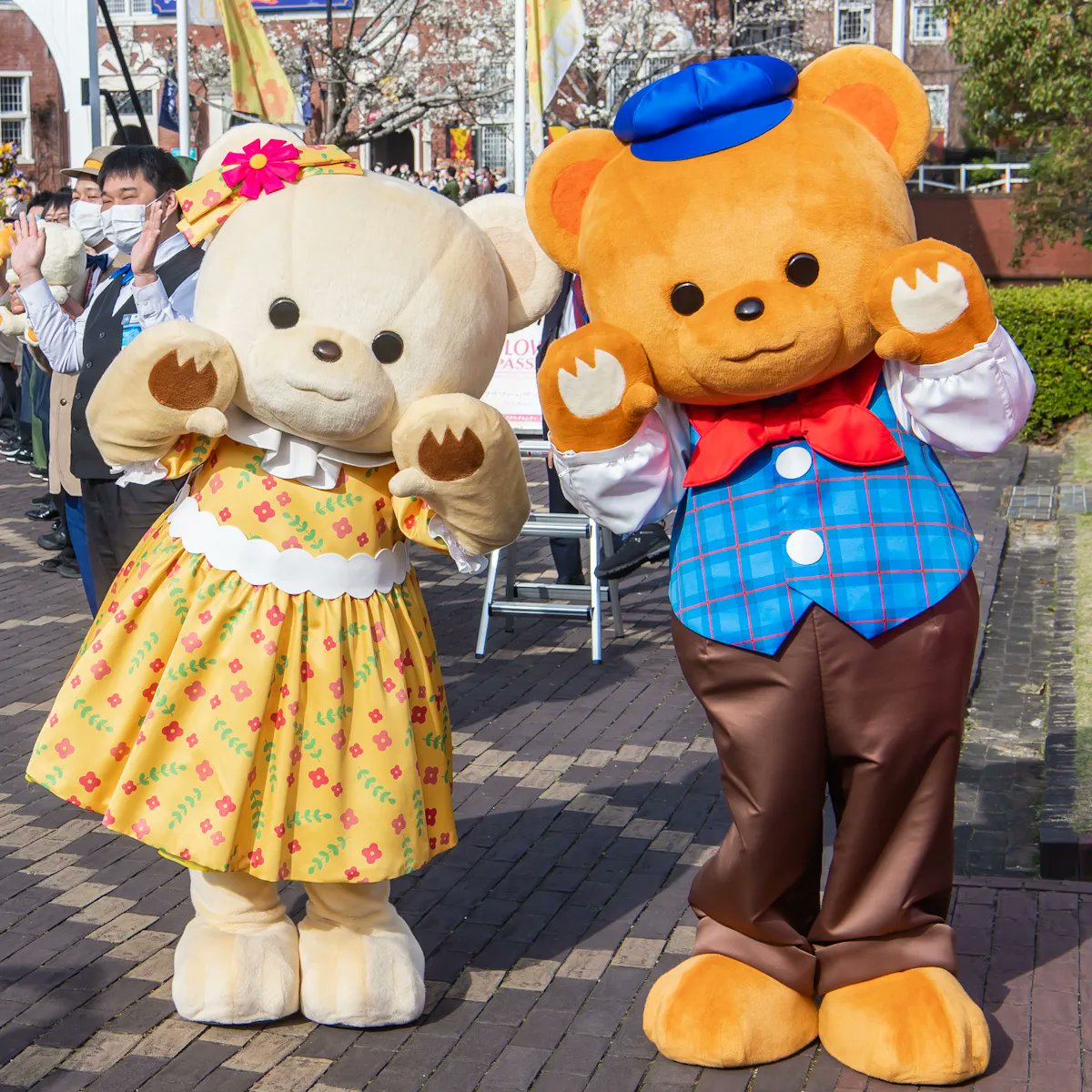 Dtimesdream ハウステンボス は本日3月25日で30周年 30thウェルカムセレモニーが開催され 新チューリーと新キャラクター くまのルークとルーナがお出迎え T Co Gafkatfumh T Co Fjfry2si4t Twitter