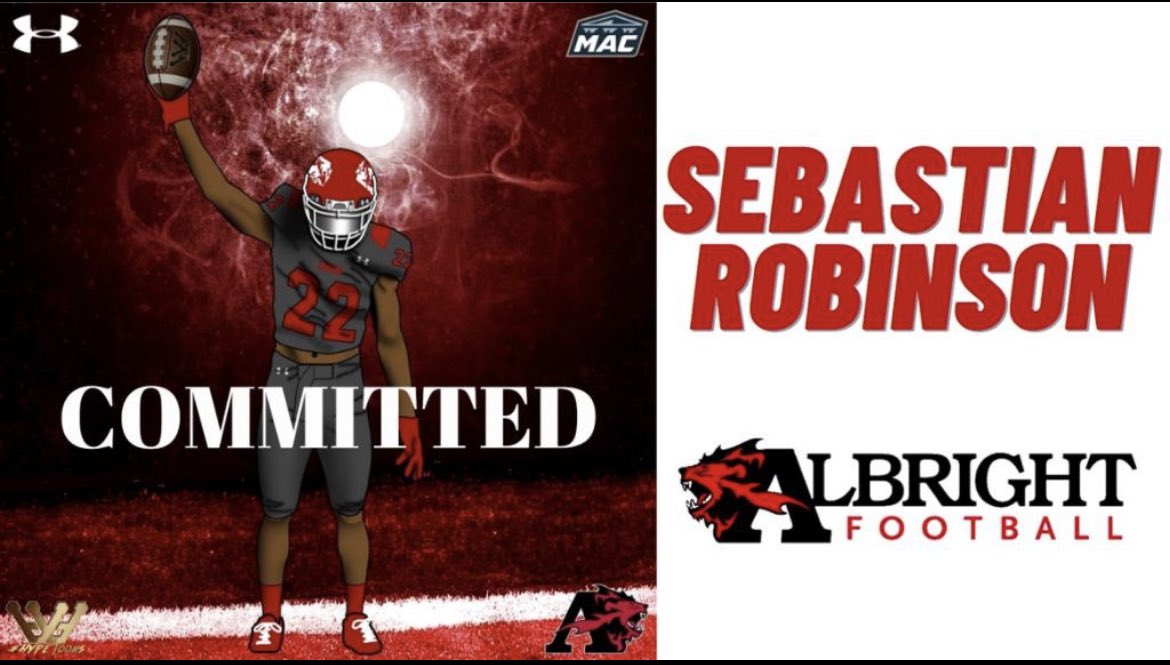 Sebastian00048's tweet photo. I am excited to announce that I will be continuing my athletic and academic career at Albright College. I would like to thank @CoachWeaverAC @Isaac_Collins @Albright_FBall @CoachChuckCrews for making this possible! https://t.co/YnSqDjwZsI