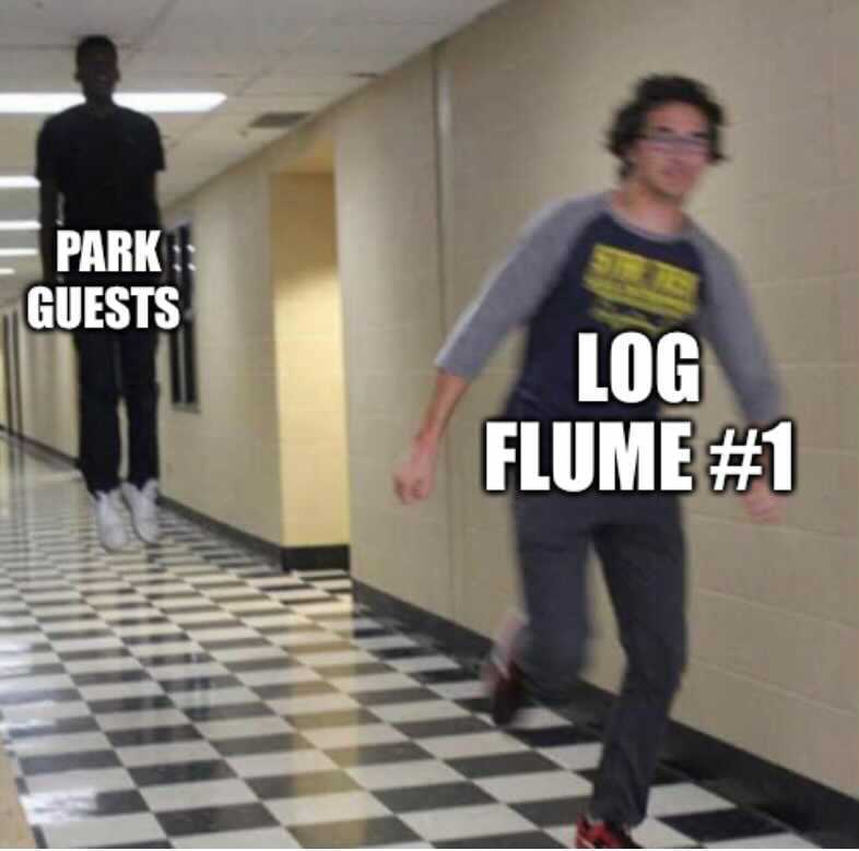 RCT_Classic's tweet photo. Everyone loves Log Flume #1 🌊🥰 https://t.co/vpsmkrx4Yd