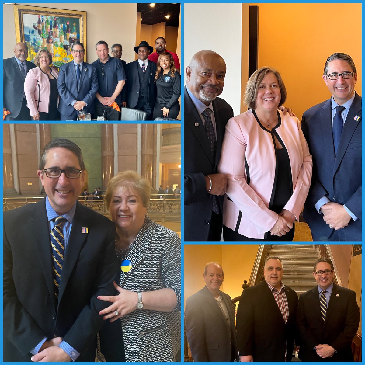 Sam4Rep's tweet image. This week many of our local mayors came to visit us in Springfield!  Hearing from local officials about how we can work together is critical to the success of our communities and I appreciate their commitment to the people of Lake County. Thank you for coming to the Capitol!