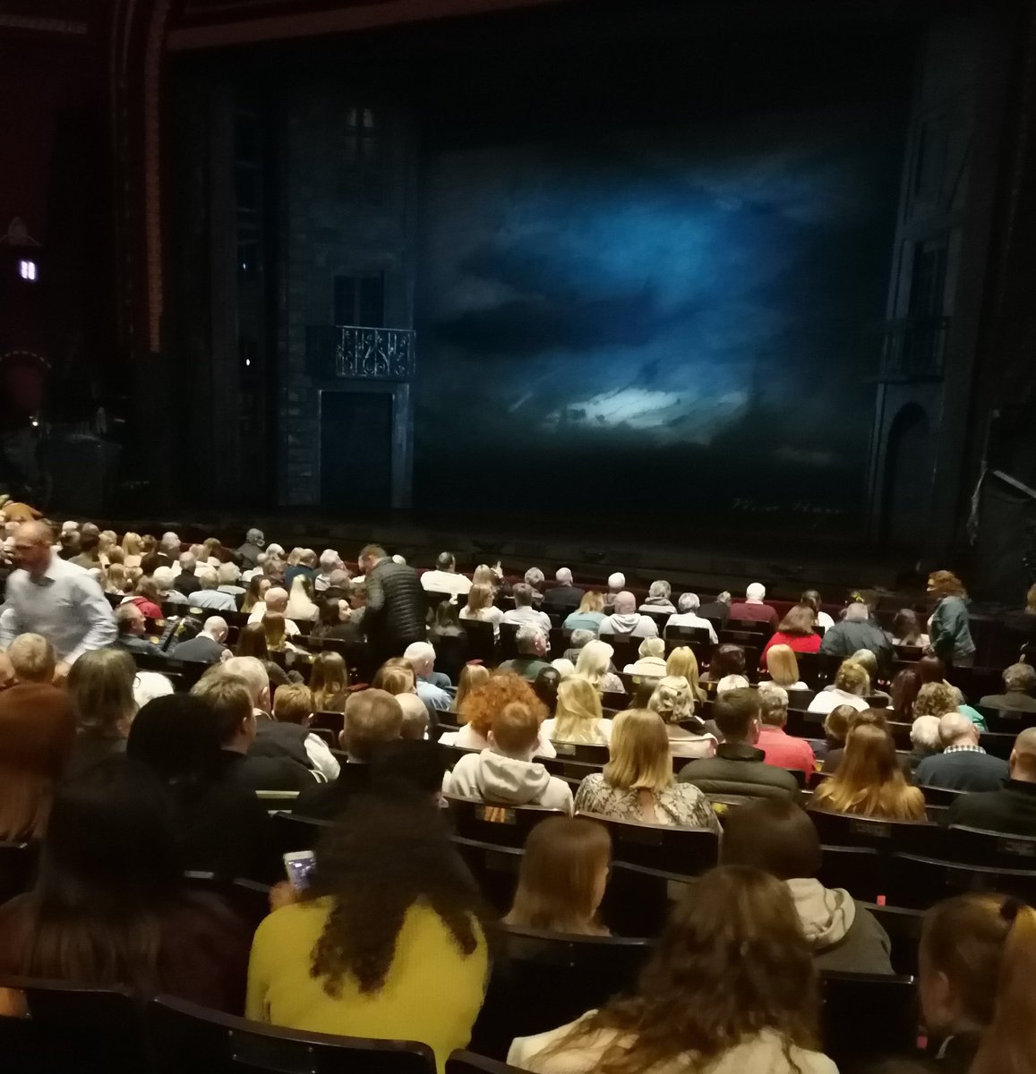 Last night was fantastic. 60 students watching Les Mis and experiencing live theatre.  #avbproud #educationwithcharacter