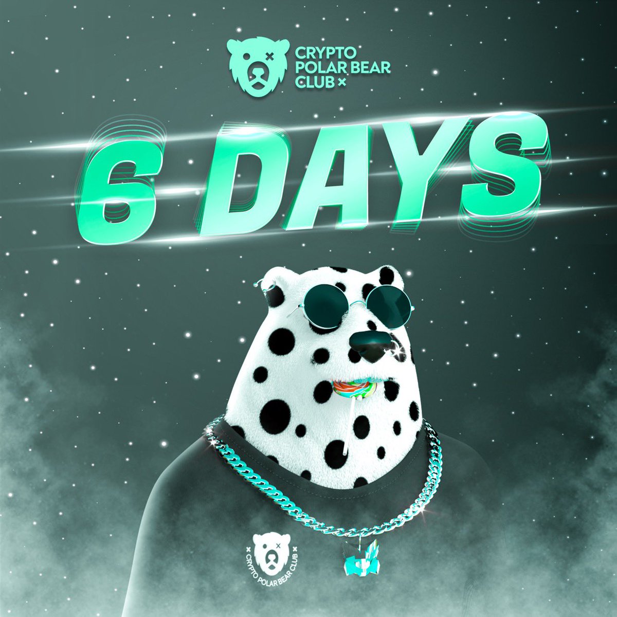 Crypto Polar Bear Club 🐻‍❄️

Only 6 days until launch 🚀
#SaveThePolarBears

8,888 hand-drawn/programmatically generated #NFT crypto polar bears, every one of them unique (140+ possible traits)

Pre-Sale starts 3/30 👉 discord.gg/CPBC

RT+Follow <a href="/CPolarBearC/">Crypto Polar Bear Club (CPBC)</a> ✚ Tag 3 Frens!