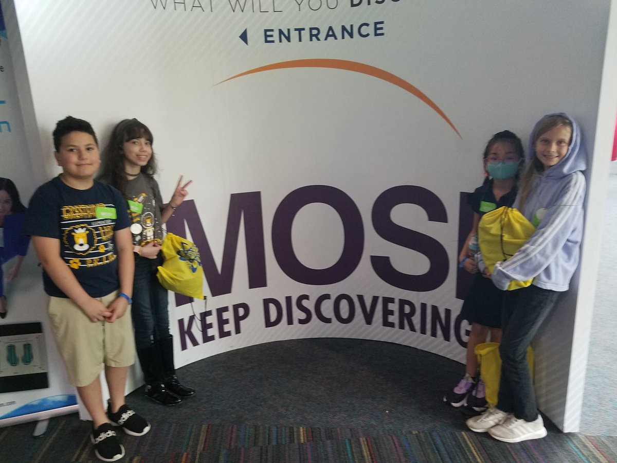 woodams1st's tweet image. 4th grade went to @mositampa today to compete in STEMpalooza! They competed in 2 events and earned a gold and a silver!! So proud of their teamwork and determination! Yay 4th grade!

@Crestwood2021 @TampaBaySTEM @HCTM_Math @WeAreHAEST