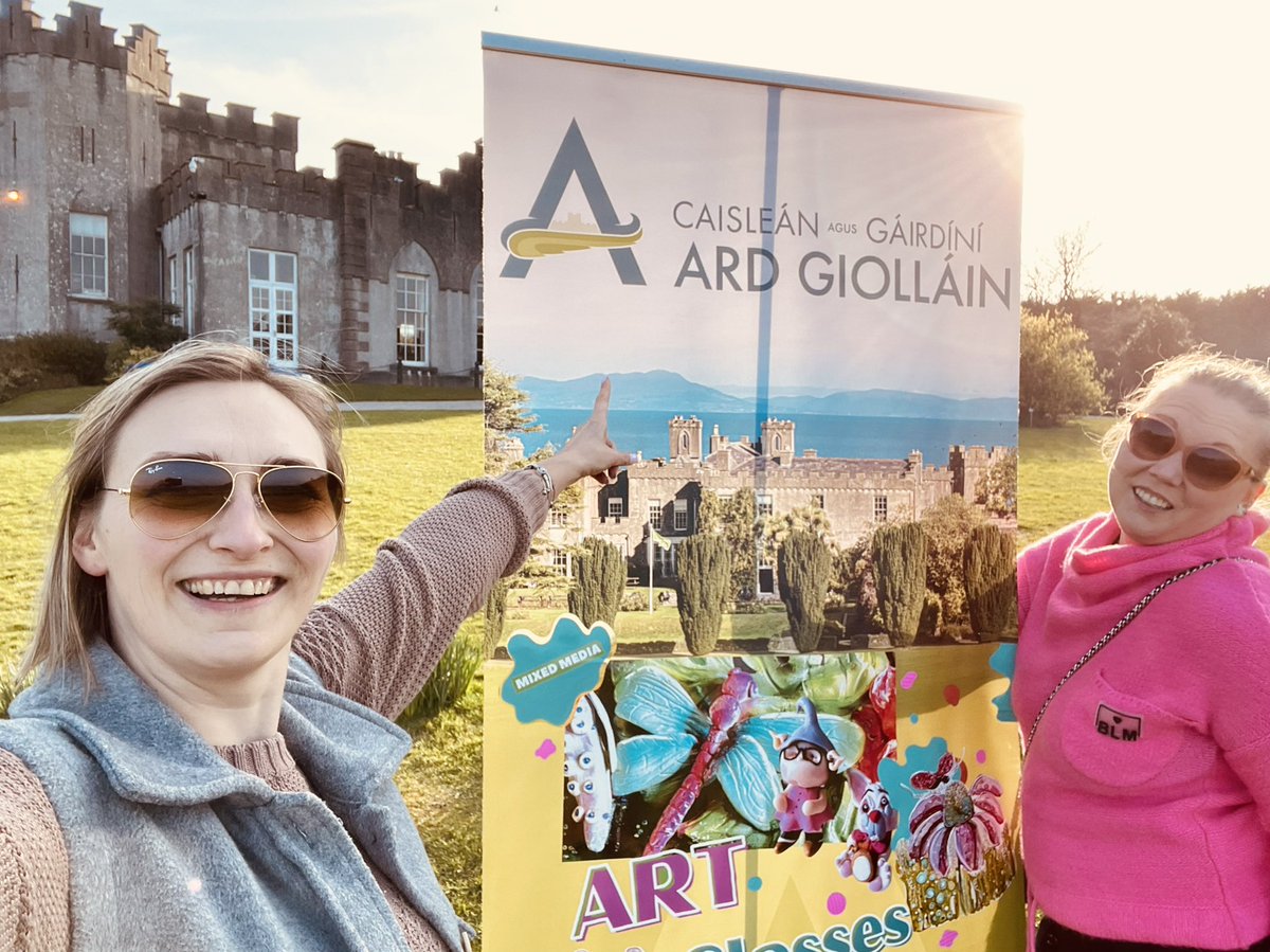 GoLittleDearies's tweet photo. It was beautiful day, we are so exited to prepare ourselves for new Art adventure in such a lovely place. @argillancastle ♥️ #ardgillancastle #ardgillancastledublin #kidsart #adultartclass #ballbriggan #artistsupport https://t.co/ZUnJauNVwF