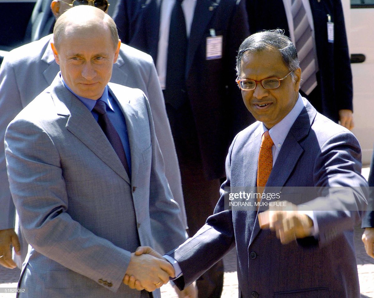 Rishi Sunak said today that he has "absolutely no idea" about links between his wife's family company and Putin.

He should ask his father-in-law.