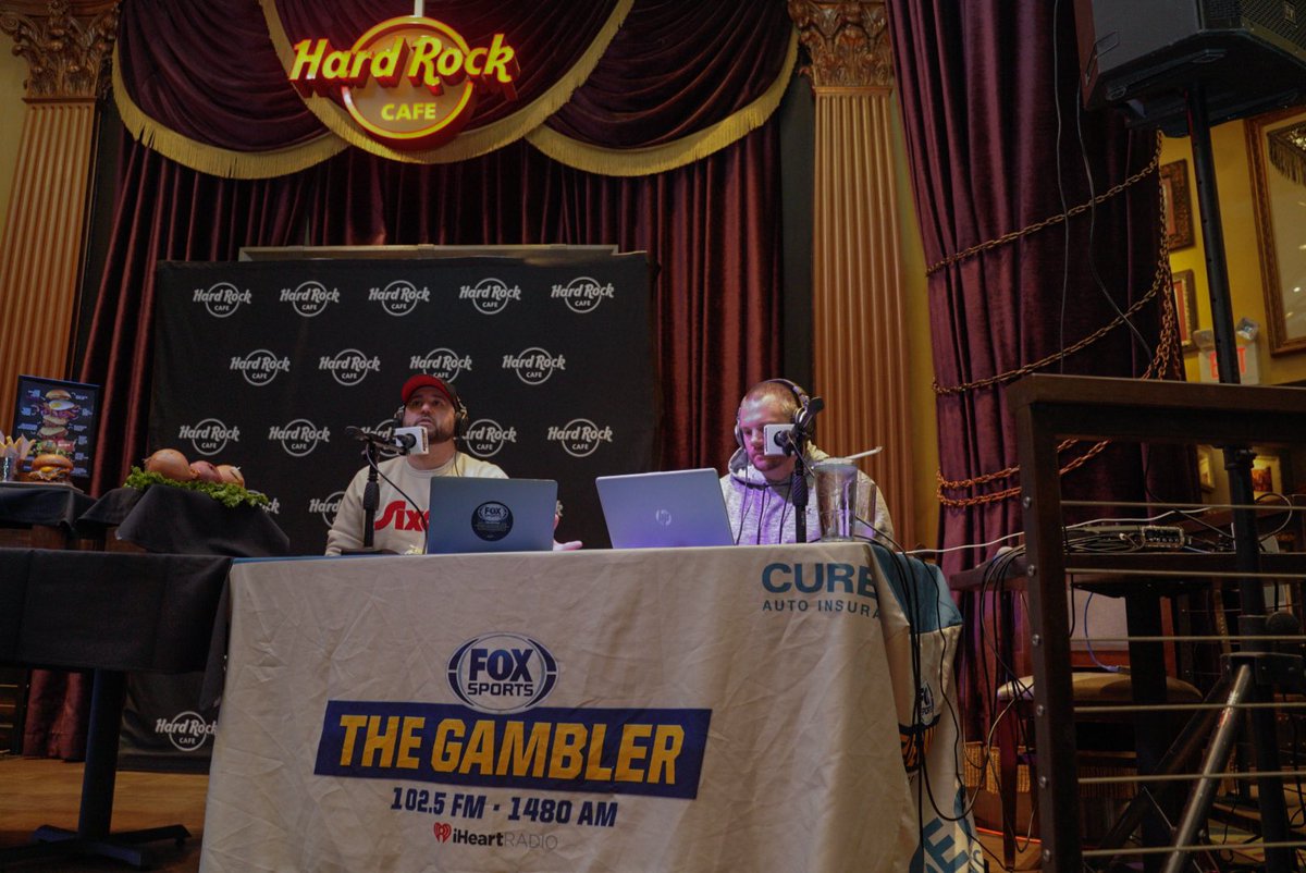 Typeonephoto's tweet photo. @foxphlgambler broadcasting LIVE at @HardRockPhilly until 6pm! https://t.co/oe8uQ5AG6O