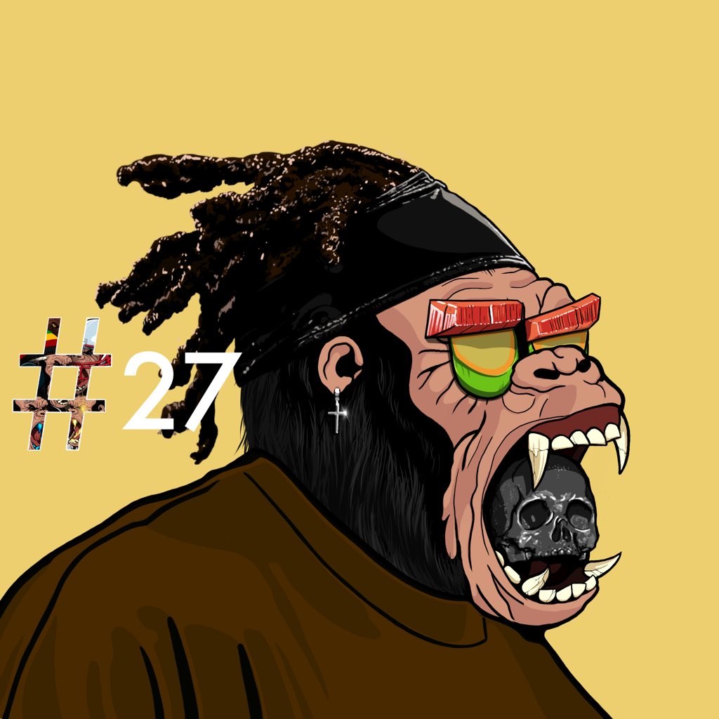 NGFTofficial's tweet photo. This is how our #27 Face looks like π¦
Get your own Nervous Gorilla Face
π’ Mint is Live on our website:
https://t.co/YRm1sYXu4r
and become a VIG
(Very Important Gorilla) that's how we call the Owners of our #NFTs
#NGFT #NFT #NFTCollection
#NFTCommunity #NFTcollectibles #News https://t.co/wkxBKHp9km