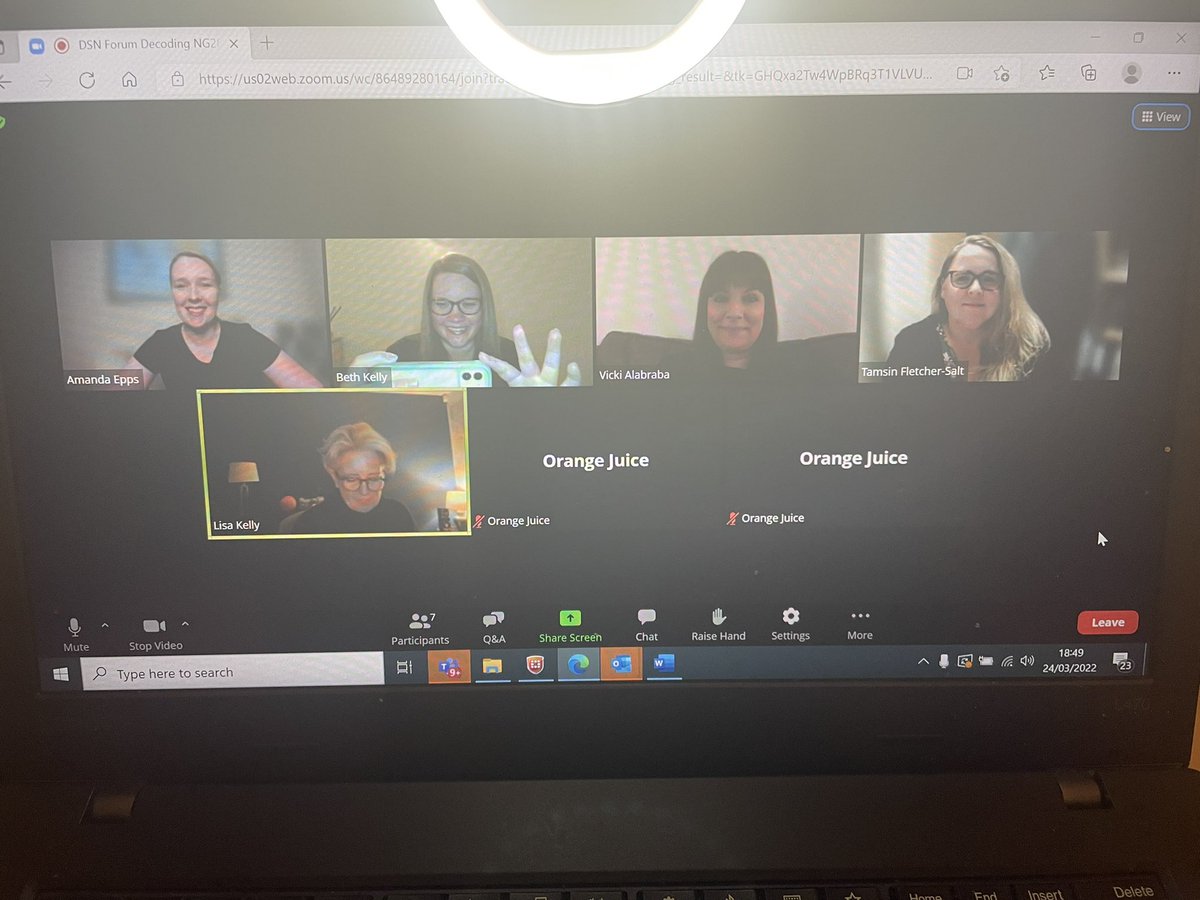 DSNforumUK's tweet photo. We had a fab turn out for our webinar tonight, as we discussed with 1️⃣3️⃣5️⃣of you..
❓just what do the new NG28 T2 Guidance mean to our clinical practice❓
Thanks to @drsarahjdavies for joining us & giving a super insight too!👍🏻
Follow our other shout-out friends @GoggleDocs! https://t.co/1QwmWsawp5