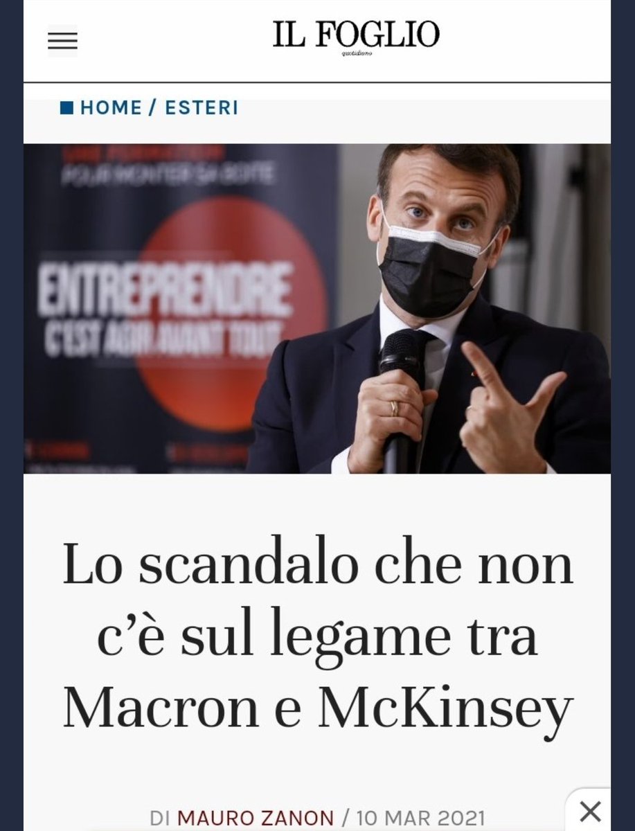 CgtTuifrance's tweet photo. #McKinseyGate
Le scandale fait la une à l'étranger https://t.co/bvoKa72ALz