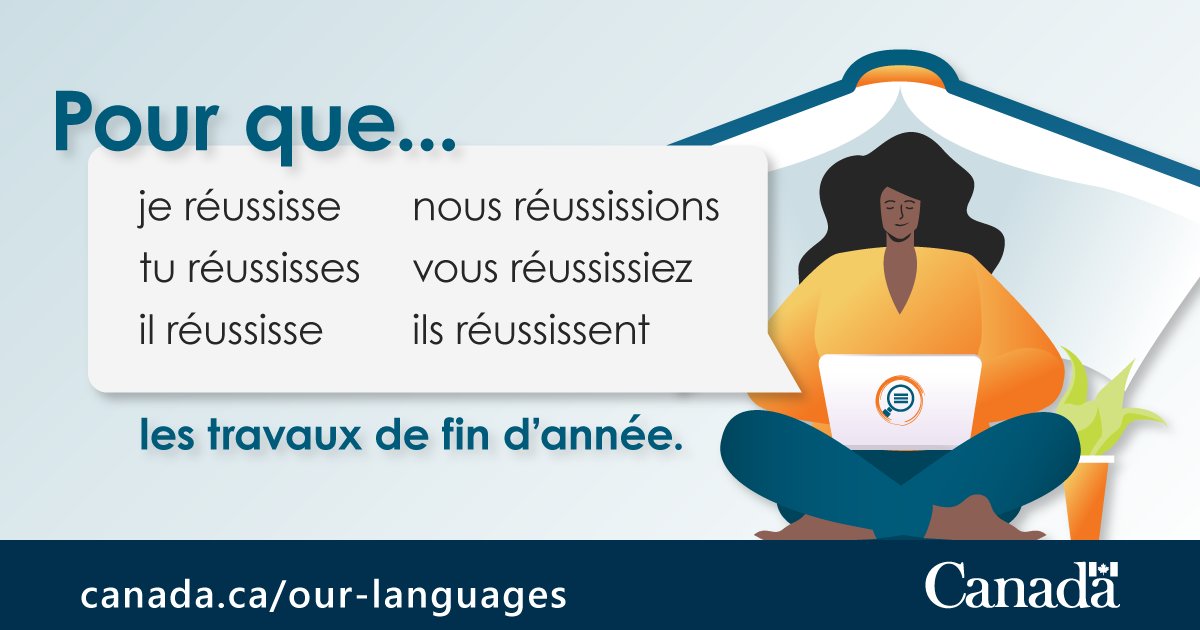 Our_languages's tweet photo. Hey students! The end of the school year is almost here! Need some help #conjugating #FrenchVerbs for those final assignments? Check out the #LanguagePortal's #ConjugArt tool! https://t.co/jwG0Q88JRQ (in French only) https://t.co/I691AsmMT6