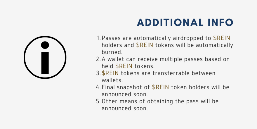 reindoodles's tweet photo. Here's the utility for the $REIN for Gen0 holders. Feel free to ask in our server's chat if you have inquiries! LFG 🚀

#SolanaNFTs #Metaverse https://t.co/SMa64xWAZC