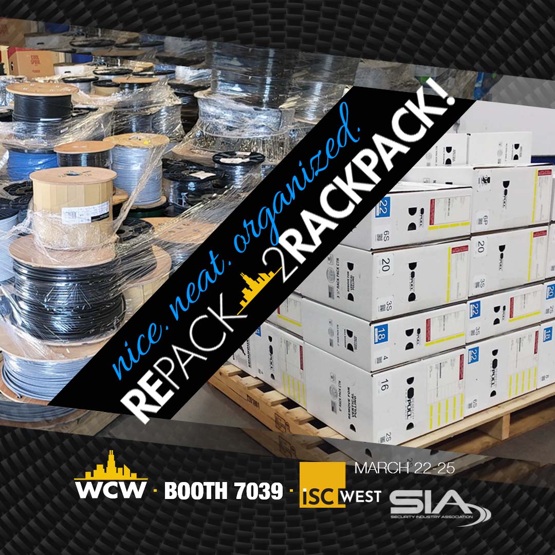 WindyCityWire's tweet photo. Turn mismatched, disorganized, unusable, grey stock into … neat, labeled, USABLE inventory with our #RePack2RackPack offer! Visit Booth #7039 for full details.
#iscwest22 #RackPack #LaborSavings #CableManagement #Security #Solutions #Value #RP2RP https://t.co/LdSYd4pHGb