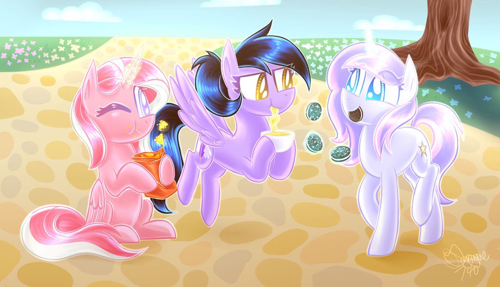 auranova_vtuber's tweet photo. Six years in the making. It all started on Skype, messaging across the country and now the creative squad is finally all together in one place!! Love you Silver and Lyly (formerly Brony Cooper) 🥰 @SilverSwirls5 @lylydraws_ https://t.co/Z5ZdZ763lM