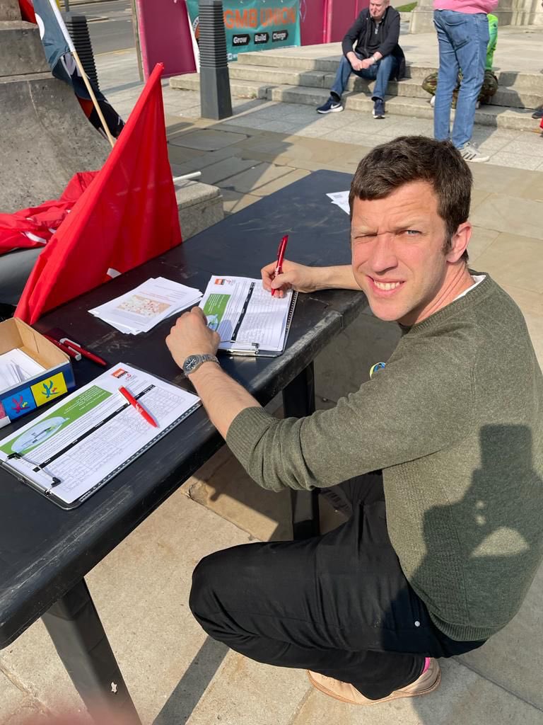 Thanks <a href="/JamesLewisLab/">James Lewis</a> for signing our petition also @cllrjesslennox and <a href="/andrew_scopes/">Andrew Scopes</a> at the start of the campaign to get HZI to #PayTheRate and ensure community opportunities not just waste at Skelton Grange Energy From Waste Plant