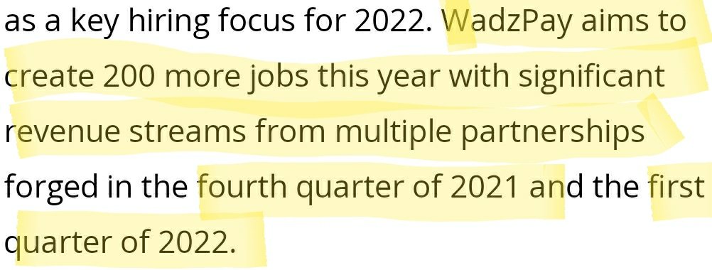 Adropoftime's tweet photo. How many of you who have been following the @WadzPay hype have found themselves wondering "My goodness where are they getting the cash to hire these top level execs and future employees? As we suspected, its about to get really real, really fast. $WTK 

https://t.co/c19V8CZwFf https://t.co/nj2S8QReU9