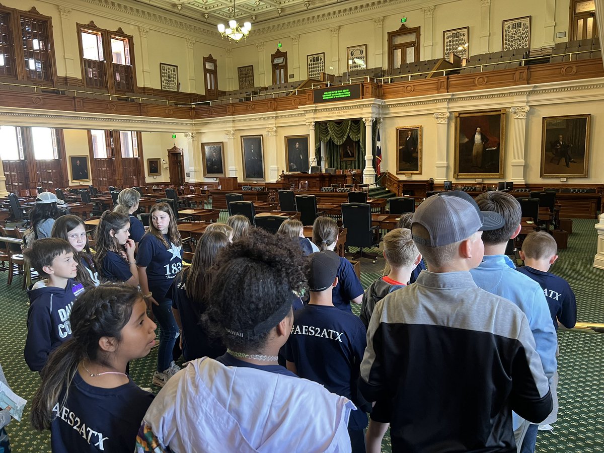 It was a great day with some amazing students at the Capitol Building! <a href="/ActonElementary/">Acton Elementary</a> #ActonFam