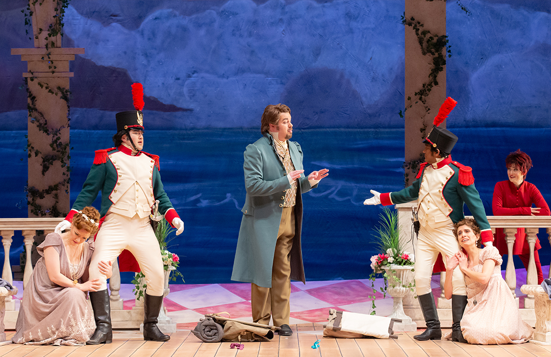 Tomorrow night is our final performance of Mozart's Così fan tutte at the Jube! Don't miss your chance to see this hilarious production featuring a "world-class cast" and the <a href="/edmsymphony/">Edmonton Symphony Orchestra</a>! Tickets from $35 at edmontonopera.com/2022/cosi #yegarts #yeg #eoCosì #datenight #opera #Mozart