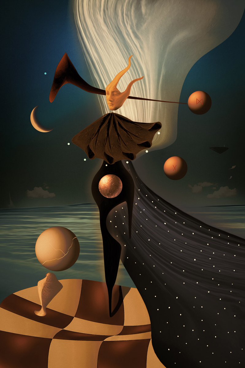 "Querubín y su Oda al Tiempo"
0.2 $ETH

This artwork represents "Patience" for the right time in order to materialize our desires and emotions .That’s the key !

Ps: Another important piece in my future book. Don’t miss it

#jotasurreal #NFT #collectors 

opensea.io/assets/0x495f9…