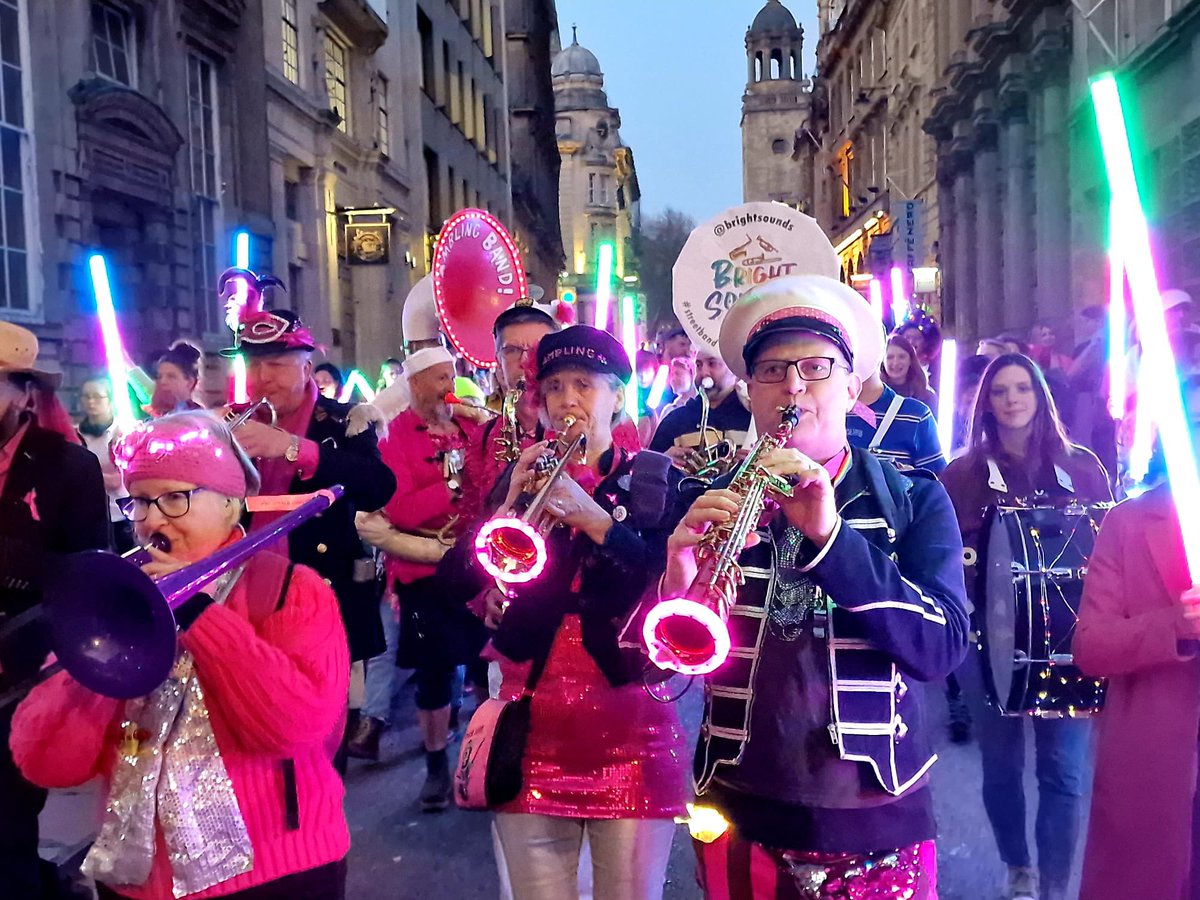 BristolNightsHQ's tweet photo. A beacon of light and music shone through the streets of Bristol this evening.

This is just the start of a journey for us as a zero tolerance city for harassment of women, creating a unified city with active allies.

Thanks to everyone who came along 🙌 https://t.co/4XdOmw7ukr