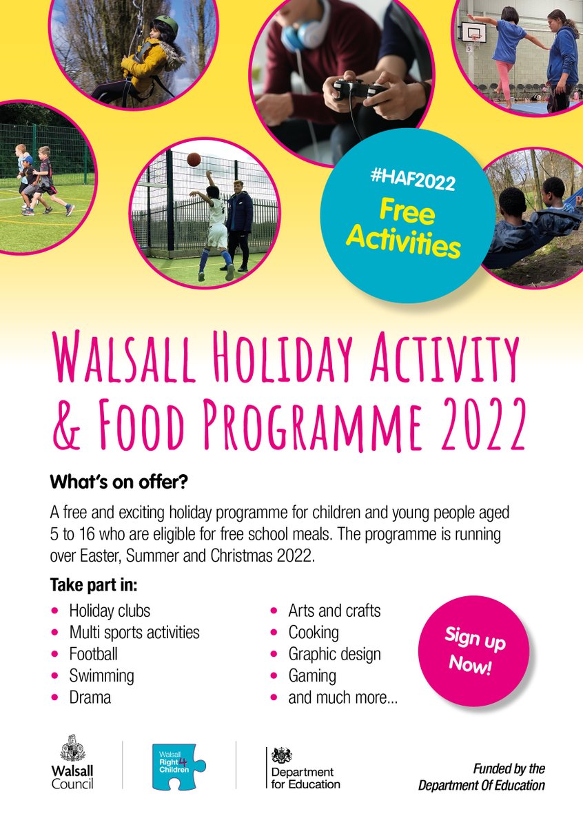 Take a look at what <a href="/WestmidsPremier/">Premier_WestMids</a> have on offer In #Walsall over the Easter Holiday #HAF2022 

<a href="/RydersHayes/">Ryders Hayes School</a> <a href="/Holy_Trinity_CE/">Holy Trinity</a>  

Booking closes on the 4th April
  
To register for the FREE programme visit; go.walsall.gov.uk/children_and_y…  or email us at @WR4C@walsall.gov.uk  

#WR4C