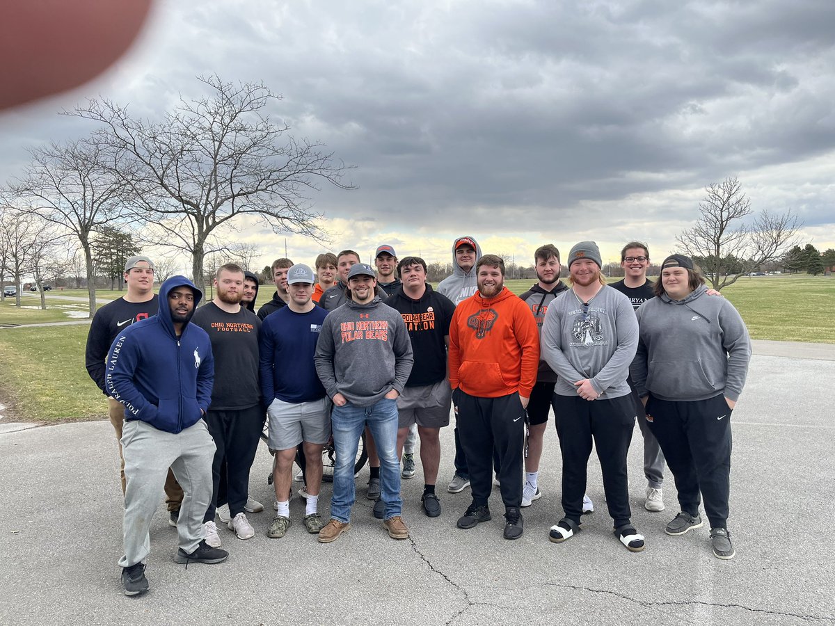 AidenTrain's tweet photo. Got to come support the Baseball Boys against Alma today! @ONUsports @OhioNorthernFB @ONUBaseball #BearsSupportingBears https://t.co/o7vEfxB9gm