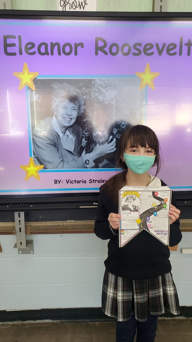 StColumbanus122's tweet photo. 5th grade researched and gave presentations based on influential women throughout history!
@ArchNY_Schools @NY_Arch #WomensHistoryMonth https://t.co/pNM7OavRDD