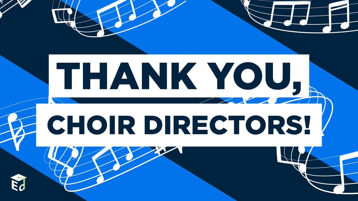 Choir Directors, thank you for bringing out the songs in  students' AND adults' hearts.