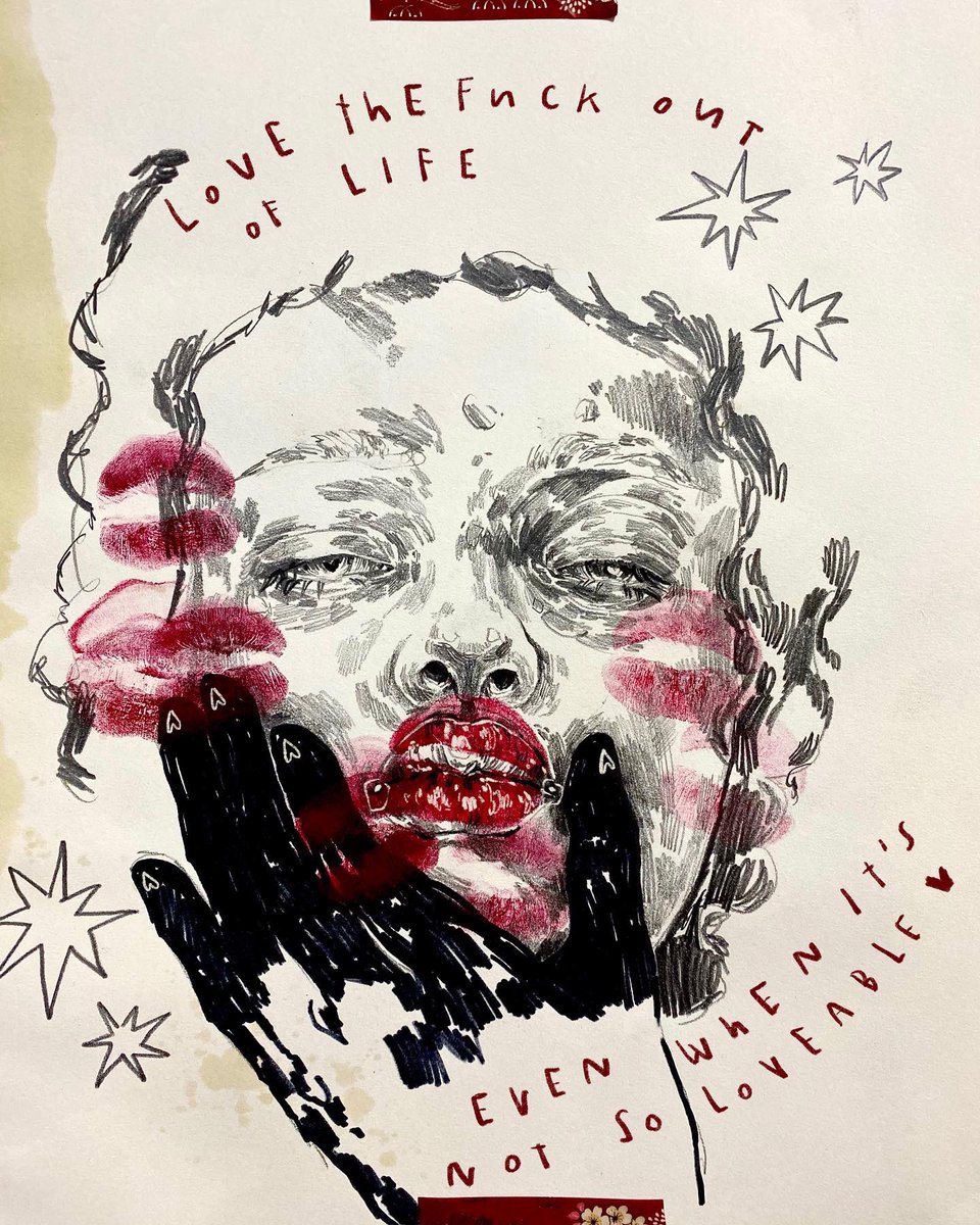 love the fuck out of life, even when it’s not so loveable ❤️‍🩹