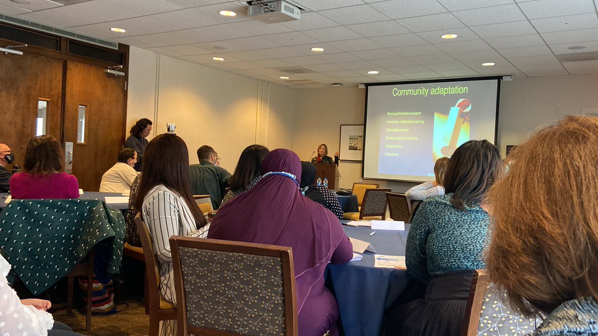 Amazing talk today from Dr. Sally Rogers of <a href="/UCDMINDINST/">UCDavisMINDInstitute</a> at <a href="/Drexelautism/">Autism Institute</a> about how we can do better for #autistic and ALL children. “Research WITH the community rather than ON the community.” #PublicHealth #AutismAcceptance <a href="/DrexelUniv/">Drexel University</a>