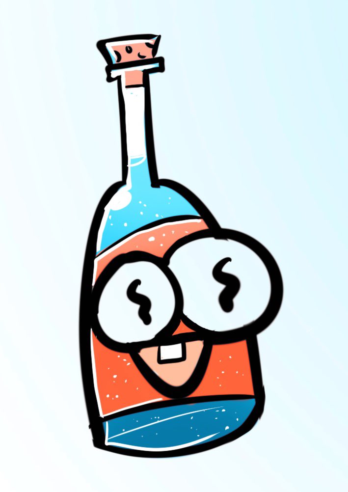 S725119b's tweet photo. New OC Alcoholla!!! 
Loves: singing, dancing, spinning, coughing, teething, raviolis, my favorite kind of chips and me (not you, I’m perfect) 
Hates: you 

#oc #oopsie #tipsy #lLOL #oral #nsfw #bigtits https://t.co/ri2QgwO85N