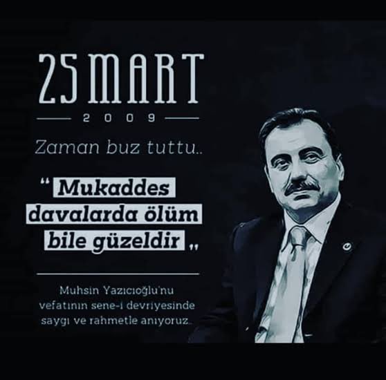 Seni çok özlüyoruz Şehidim #MuhsinYazıcıoğlu