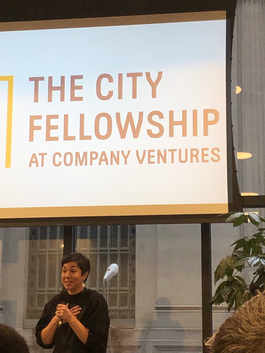 congrats ⁦<a href="/lindsaymsiegel/">Lindsay Siegel</a>⁩ ⁦<a href="/mattharrigan/">Matt Harrigan</a>⁩ ⁦<a href="/NYCEDC/">NYCEDC</a>⁩ and all fellows on the launch of The City Fellowship supporting Black, Indigenous, People of Color, and women-led small businesses - ⁦<a href="/CompanyVentures/">Company Ventures</a>⁩ ⁦future of nyc!
