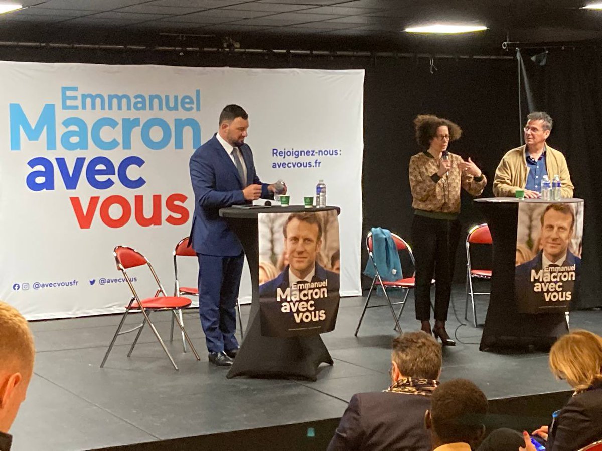 Ce soir à Nogent-sur-Oise pour retrouver les élus et militants de la majorité présidentielle ! 

Je suis fière d’y défendre le #ProjetMacron de notre candidat <a href="/EmmanuelMacron/">Emmanuel Macron</a>. 

Un projet qui combat les inégalités à la racine. 

Un projet de progrès pour les Français.