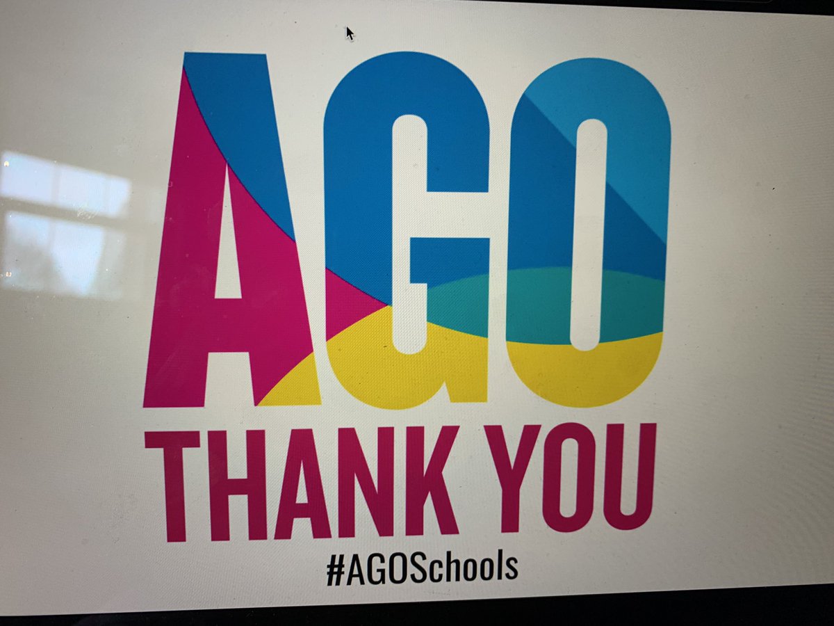 mrshaghani's tweet photo. We really enjoyed our virtual program today with @agotoronto and @TorontoSymphony!  Ss felt calm and inspired as they sketched &amp; drew  to beautiful music. 🎶 @AllenbyPS_TDSB #AGOSchools https://t.co/x5FcYFLFPB