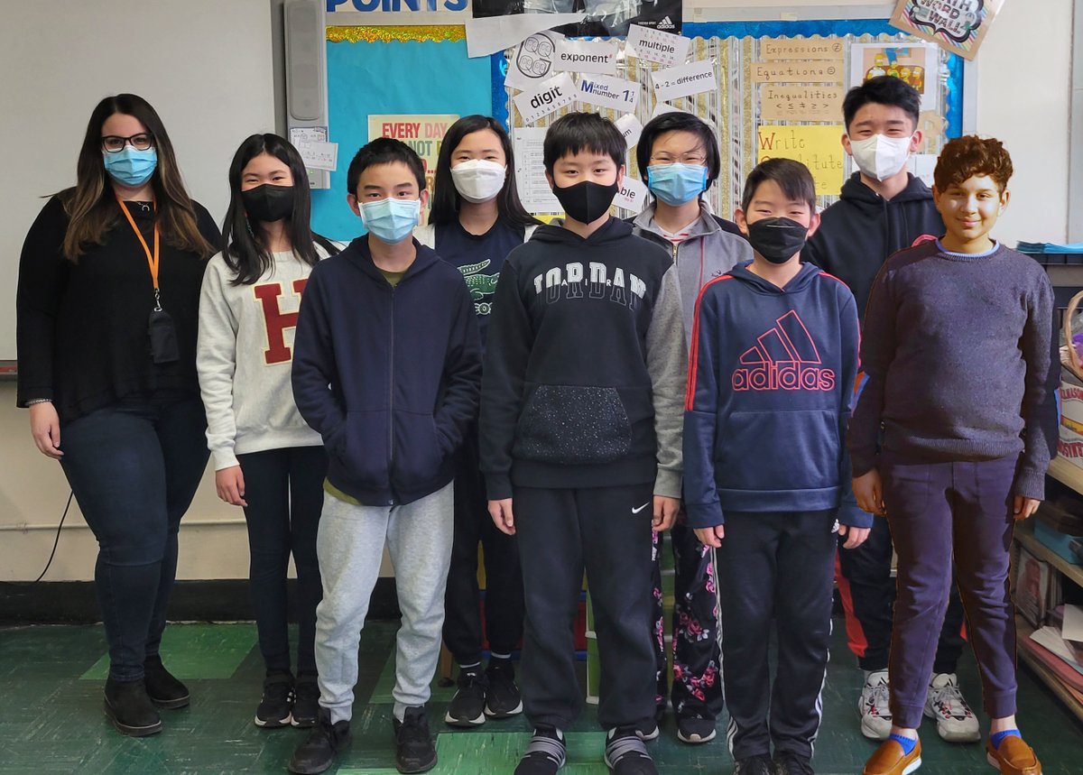 TenaflySchools's tweet image. 8 TMS students qualified for the National MathCon competition, placing in the 98-99th% of 50,000 students who took part in the nationwide test. The students are invited to the Final MathCon competition in April. #TeamTenafly #TenaflyPublicSchools #MathCon @MiddleTenafly @MathCON