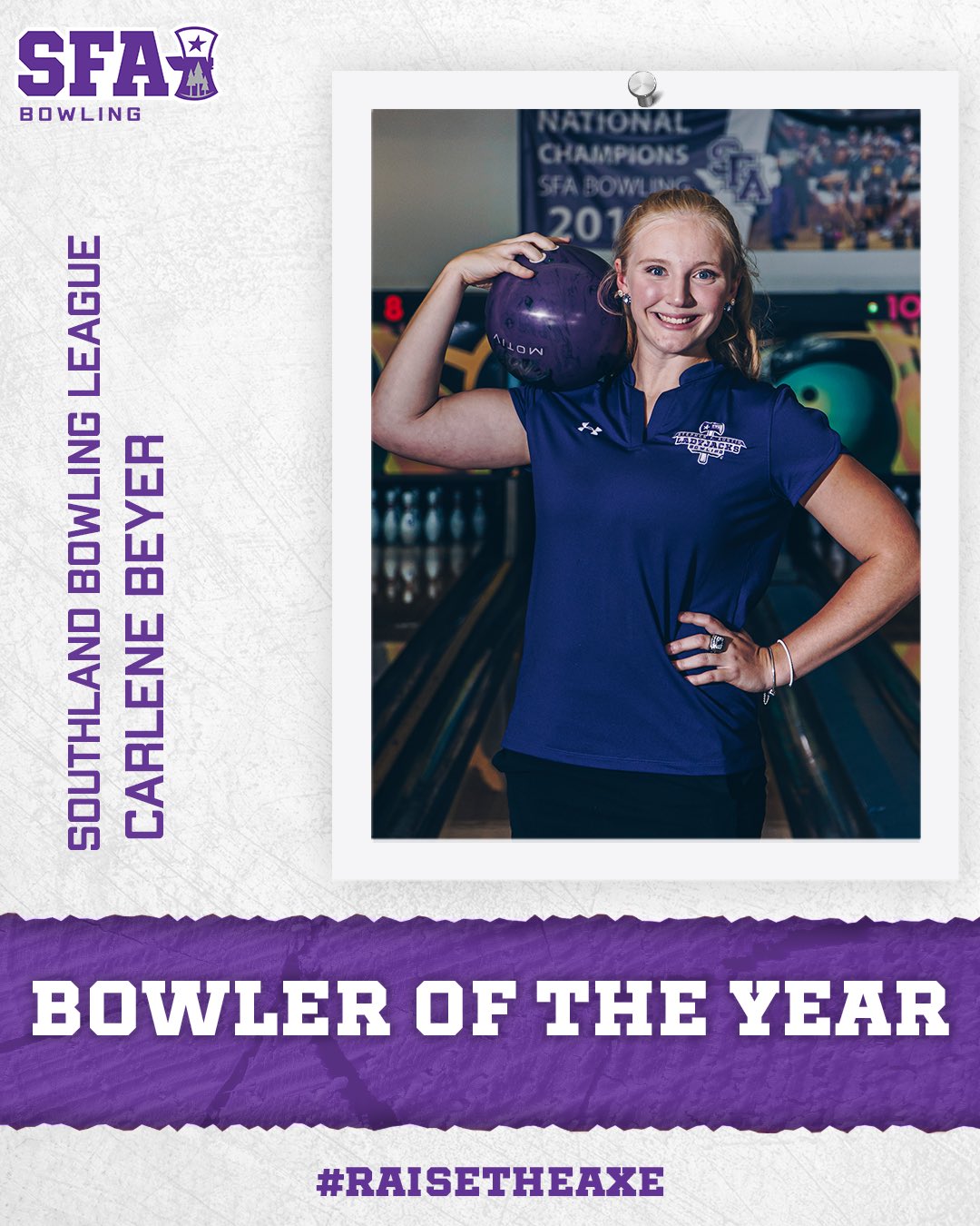 Ladyjacks Bowling on Twitter "Congratulations to our very own Carlene