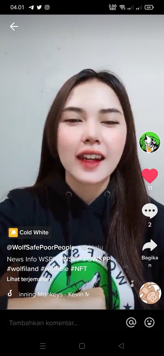 WsppHadiningrat's tweet photo. @RoboWolf8 @tiktok_us Done sir .. follow and  like si geulis juga https://t.co/WhGIJuYCCe