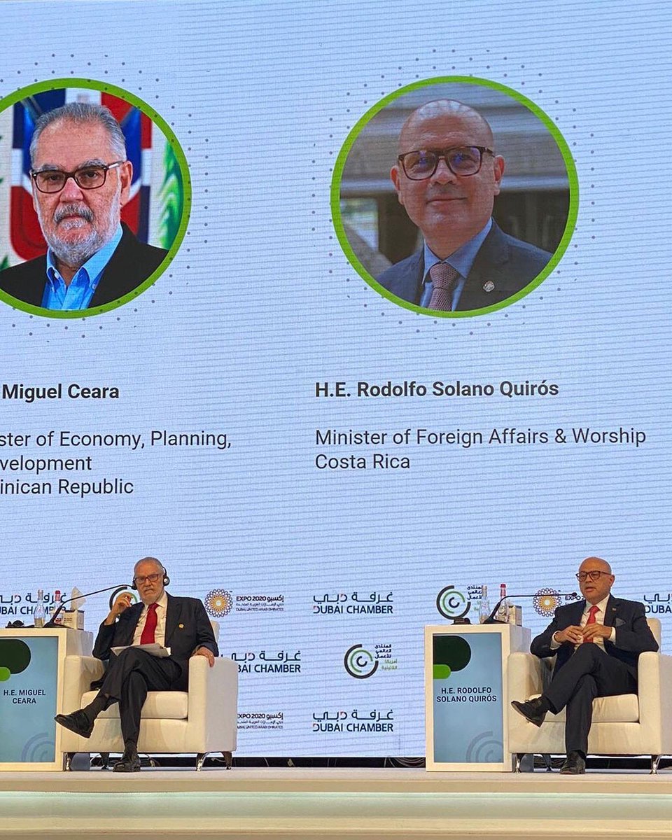 ExpodubaiRD's tweet photo. El ministro de Economía, Planificación y Desarrollo de #RD, #MiguelCearaHatton, estuvo participando del “Global Business Forum LATAM” en el marco de #Expo2020 #Dubái, durante el panel: "Reformando para el crecimiento a futuro”. https://t.co/4veF5SGtgJ