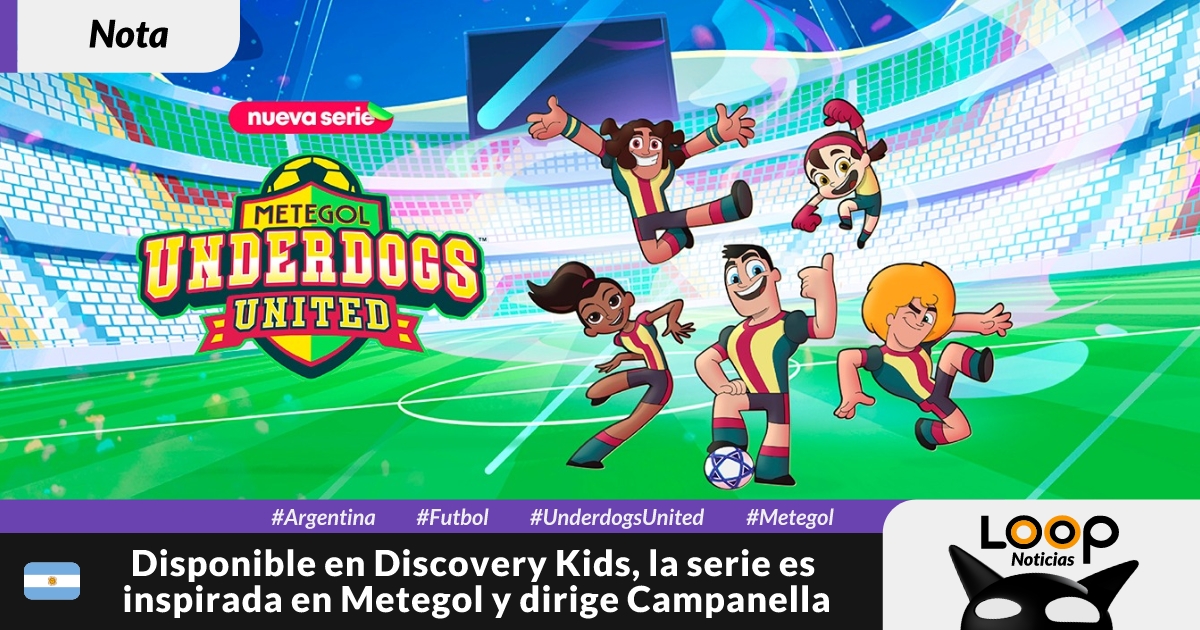 El director argentino 🇦🇷 Juan José Campanella, y su estudio <a href="/MundolocoCGI/">Mundoloco CGI</a> trae a #DiscoveryKids la serie animada #UnderdogsUnited basada en <a href="/MetegolPelicula/">Metegol Pelicula</a> y en esta #NoticiaLOOP te contamos todo sobre esta aventura deportiva para chicos y grandes 😺⚽ 
loop.la/blog_theme/91/…