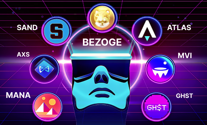 The METAVERSE space will BOOM in Q2 of 2022!🌟

What project will bring you the most GAINS?? 🚀💸

BEZOGE $BEZOGE ? ✅
Decentraland $MANA ? ✅
Axie Infinity $AXS ? ✅
The SandBox $SAND ? ✅
Star Atlas $ATLAS ? ✅
Metaverse Index $MVI ?✅
Aavegotchi $GHST ? ✅

OTHER ? 🤔

#NFT