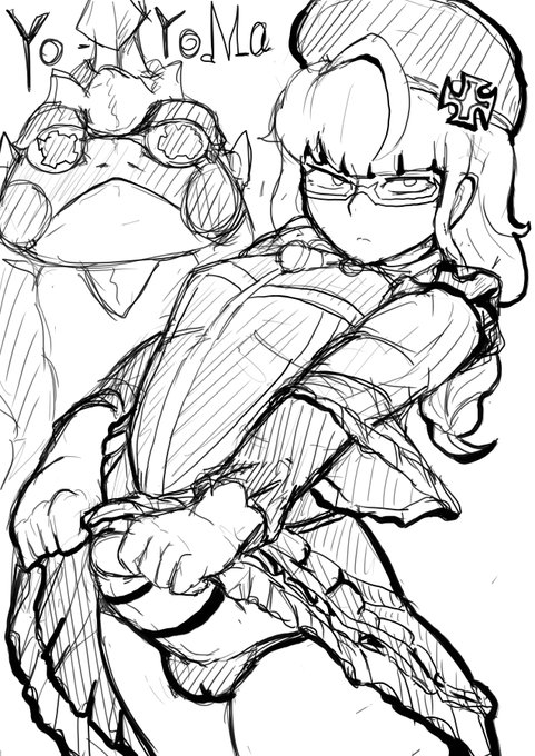 #男の娘
🔞シンフォギアの男体化イラスト♂おちんぽスカート☆彡プレラーティってワケダ♂ 