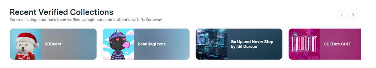beanbagfrens's tweet photo. hey there frens! 👀

We're EXCITED to announce we have been OFFICIALLY VERIFIED and listed on @niftygateway 🥳

Head on over and make some new frens today! ❤️

Visit: https://t.co/GVrivWKRB0 https://t.co/iAKaYXVk1G