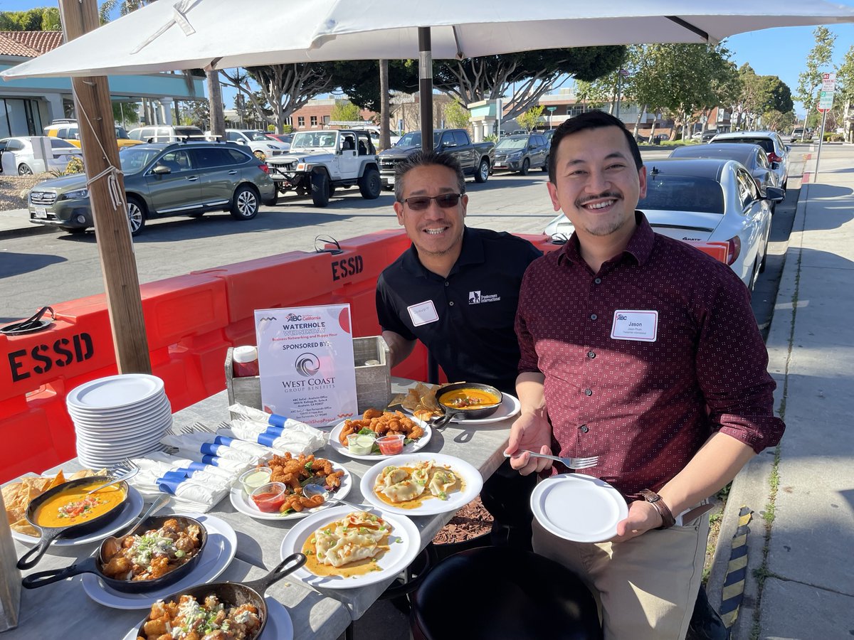 ABCSOCAL1's tweet photo. We hope you made many new connections and shared your business ideas and experiences with others at our LA #WaterholeWednesday! You never know who you’re going to meet, can help in the future, or who may become a long-term business partner and friend.
#ABCSoCal #ABCMeritShopProud https://t.co/niMprmqrks
