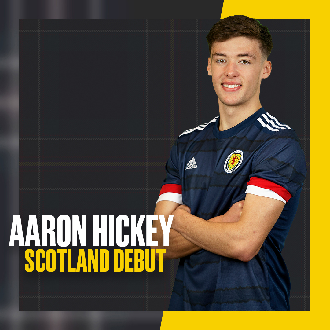 ScotlandNT's tweet image. 👏 A Scotland debut for Aaron Hickey

#SCOPOL