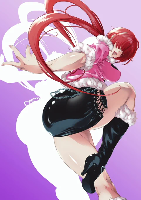 #シェルミー #KOFXV #KOF15 #格ゲーキャラ描こうぜ 